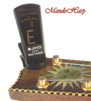 MandoHarp - Joyo Clip-On Backlit LCD Tuner