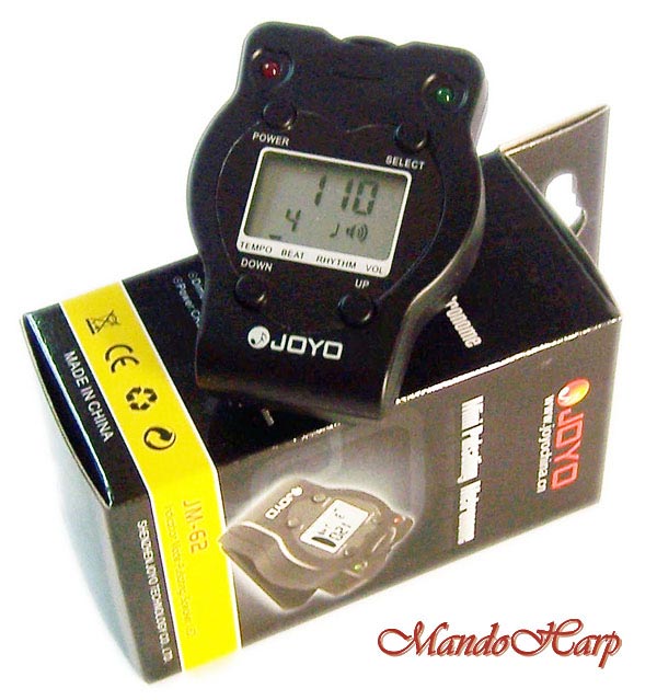MandoHarp - Joyo JM-62 Clip-On Pulsating Digital LCD Metronome