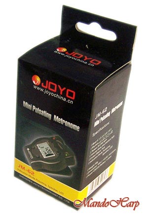 MandoHarp - Joyo JM-62 Clip-On Pulsating Digital LCD Metronome