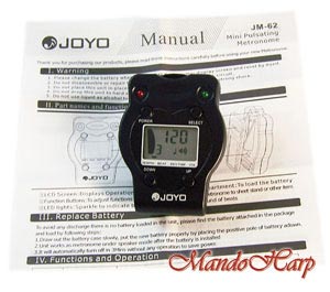 MandoHarp - Joyo JM-62 Clip-On Pulsating Digital LCD Metronome