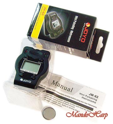 MandoHarp - Joyo JM-62 Clip-On Pulsating Digital LCD Metronome