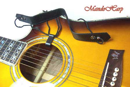 MandoHarp - Acoustic Instrument Suspender Strap