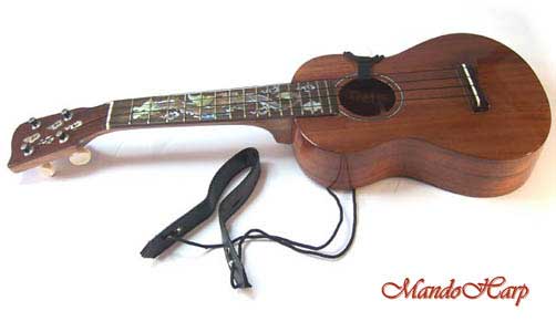 MandoHarp - Acoustic Instrument Suspender Strap