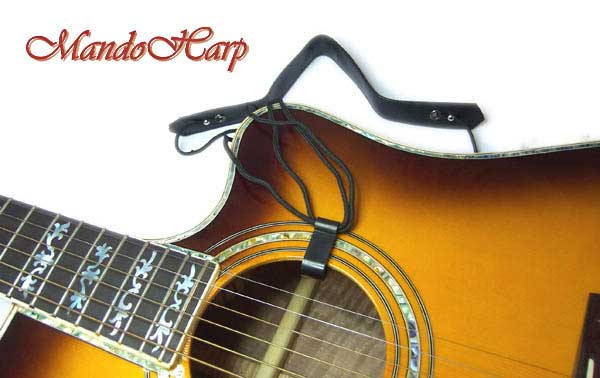 MandoHarp - Acoustic Instrument Suspender Strap