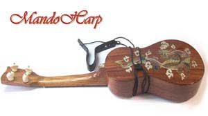 MandoHarp - Acoustic Instrument Suspender Strap