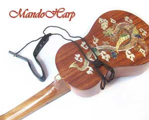 MandoHarp - Acoustic Instrument Suspender Strap