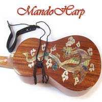 MandoHarp - Acoustic Instrument Suspender Strap