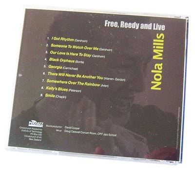 MandoHarp - CD - Nola Mills - Free Reedy and Live