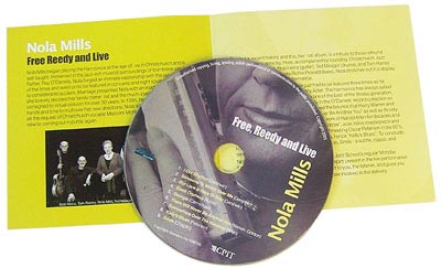 MandoHarp - CD - Nola Mills - Free Reedy and Live