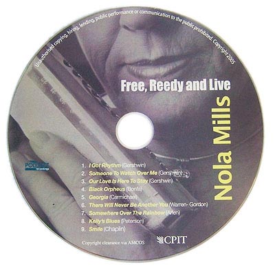 MandoHarp - CD - Nola Mills - Free Reedy and Live