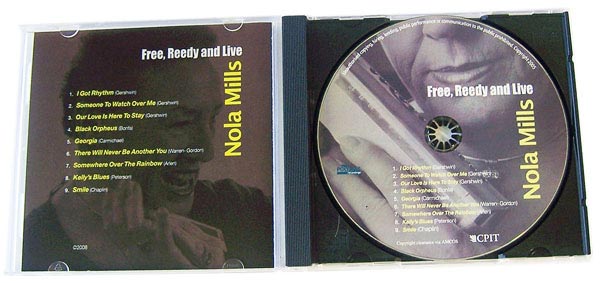 MandoHarp - CD - Nola Mills - Free Reedy and Live