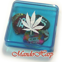 MandoHarp - Stoner's Pick Holder with 6 Picks