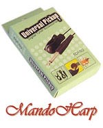 MandoHarp - Clip-On Headstock/Bridge Pickup for Mandolin/Violin/Banjo/Guitar/Ukulele
