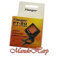 MandoHarp - Flanger FT-20 Universal Clip-On Chromatic/Guitar/Bass Tuner