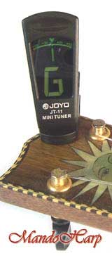 MandoHarp - Joyo Clip-On Backlit LCD Tuner