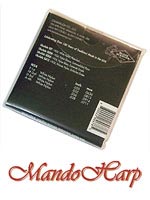 MandoHarp - Ukulele Strings - Black Diamond N54 Soprano - White Nylon 0.025-0.036