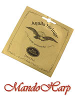 MandoHarp - Ukulele Strings - Aquila 4U Soprano, Regular High G, All Nylgut�