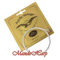 MandoHarp - Ukulele Strings - Aquila 4U Soprano, Regular High G, All Nylgut�