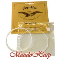 MandoHarp - Ukulele Strings - Aquila 5U Soprano, Wound Low G, 3 x Nylgut�