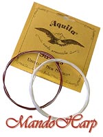 MandoHarp - Ukulele Strings - Aquila 17U Tenor, 6-String, gCcEAa, Red Series� A, Nylgut �