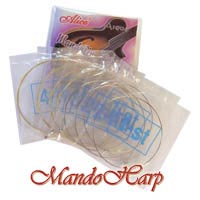 MandoHarp - Alice A1004 Medium-Weight Bronze-Wound Ball-End Mandolin Strings 0.010-0.034