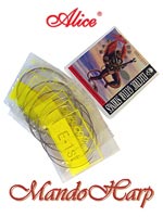 MandoHarp - Alice A506 Electric Guitar strings. Nickel Alloy Wound.
Light - 0.010