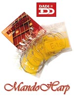 MandoHarp - Dadi EG277 Electric Guitar strings. Nickel Round Wound. Regular Heavy - 0.010