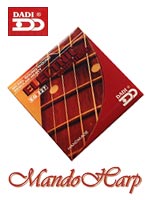 MandoHarp - Dadi EG277 Electric Guitar strings. Nickel Round Wound. Regular Heavy - 0.010