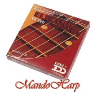 MandoHarp - Dadi EG277 Electric Guitar strings. Nickel Round Wound. Regular Heavy - 0.010