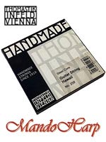 MandoHarp - Hawaiian Steel Guitar Strings - Thomastik-Infeld 258 Medium Chrome-Plated Steel, Wound A