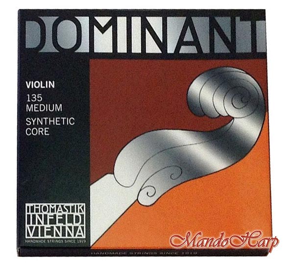 MandoHarp - Violin Strings - Thomastik-Infeld 135 Dominant Medium Aluminium and Silver Wound