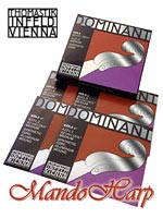 MandoHarp - Viola Strings - Thomastik-Infeld 4121,0 Dominant Medium Aluminium and Chrome Wound