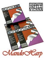 MandoHarp - Viola Strings - Thomastik-Infeld 4121,0 Dominant Medium Aluminium and Chrome Wound