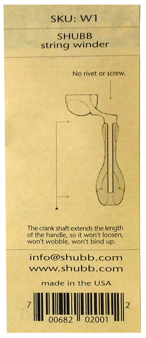 MandoHarp - Shubb String Winder