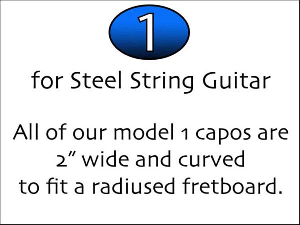 MandoHarp - Shubb Lite Capo - L1 for Steel String Guitar - Gold