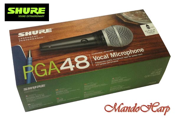 MandoHarp - Shure PGA48 Dynamic Vocal Microphone