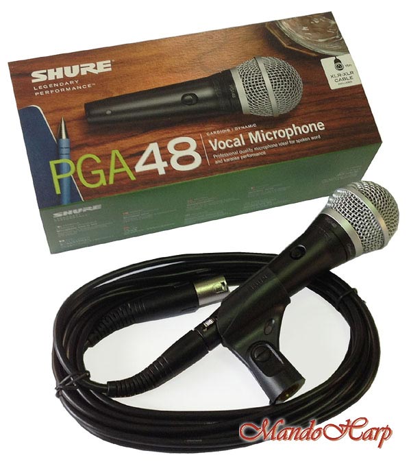 MandoHarp - Shure PGA48 Dynamic Vocal Microphone