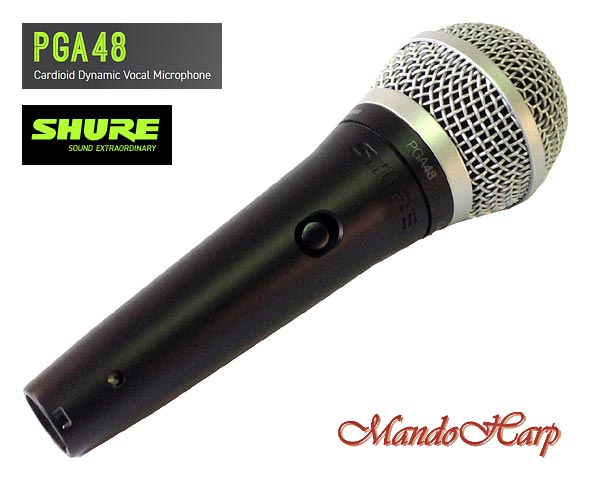MandoHarp - Shure PGA48 Dynamic Vocal Microphone