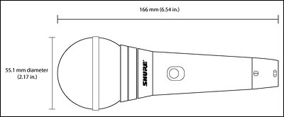 MandoHarp - Shure PGA48 Dynamic Vocal Microphone