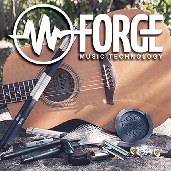 MandoHarp - Forge AE7D/SL-A Multifunction Capo/Chromatic/Guitar Tuner/Pickholder