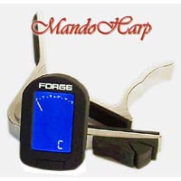 MandoHarp - Forge AE7D/SL-A Multifunction Capo/Chromatic/Guitar Tuner/Pickholder