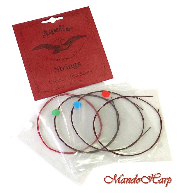MandoHarp - Ukulele Strings - Aquila 107U Tenor, Wound Low G, Super Nylgut�