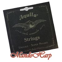MandoHarp - Ukulele Strings - Aquila 107U Tenor, Wound Low G, Super Nylgut�