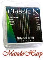 MandoHarp - Thomastik-Infeld CF127 Superlona Classic N Guitar Strings - Light 0.027-0.045