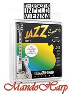 MandoHarp - Thomastik-Infeld JS112 Jazz Swing Electric Guitar Strings - Medium Light 0.012-0.050