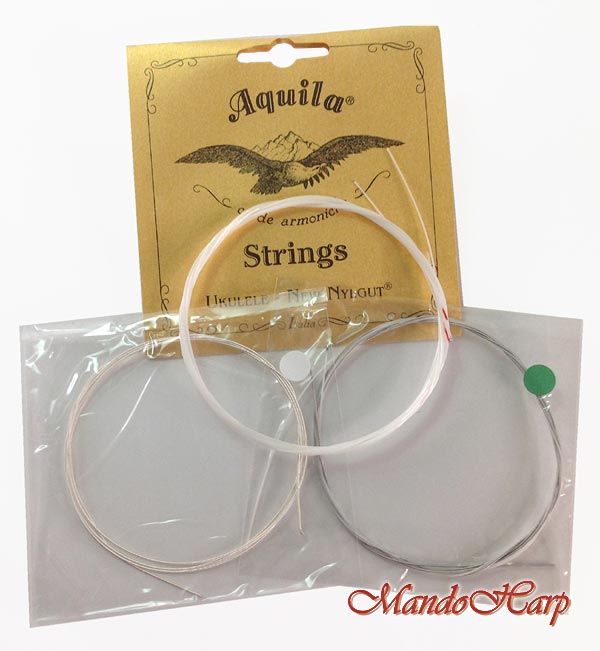 MandoHarp - Ukulele Strings - Aquila 24U Baritone 6-String, DGgBee, New Nylgut�