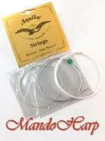 MandoHarp - Ukulele Strings - Aquila 24U Baritone 6-String, DGgBee, New Nylgut�