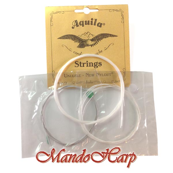 MandoHarp - Ukulele Strings - Aquila 26U Baritone 8-String, DdGgbbee, New Nylgut�