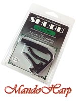 MandoHarp - Shubb Capo Noir - C3k for 12-String Guitar - Black Chrome