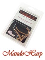 MandoHarp - Shubb Capo Royale - C2gRose for Nylon String Guitar - Rose Gold PVD Finish